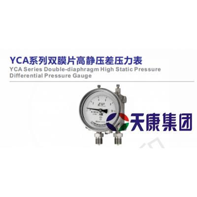 安徽天康YCA系列双膜片高静压差压表