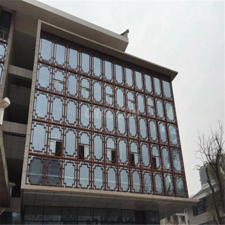雕花造型金属护栏  镂空外墙铝单板定制加工