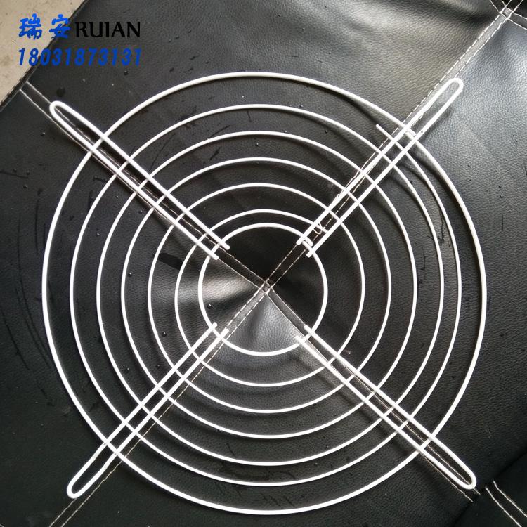 瑞安_轴流风机防护网罩_圆形镀锌喷塑防护网 过滤网