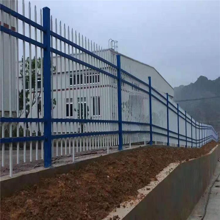 厂家热卖锌钢护栏_锌钢围栏_印刷厂安全防护栏_小区围墙别墅栅栏现货