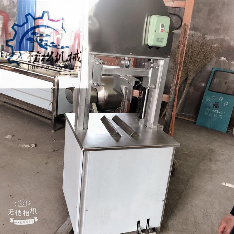 诸城厂家直销液压猪头劈半机  屠宰场专用猪头羊头劈半设备价格