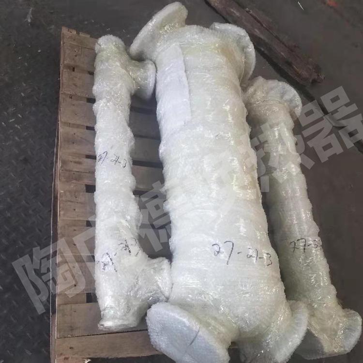 缠绕管式换热器 双螺旋缠绕管式换热器螺旋螺纹管式换热器发往上海