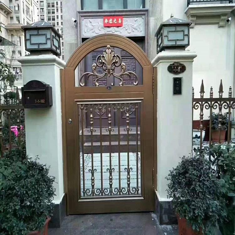 铝艺大门生产厂家  山东铝艺大门 宇晟