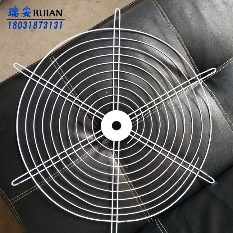 瑞安 圆形镀锌喷塑风机防护网罩 轴流风机过滤网罩