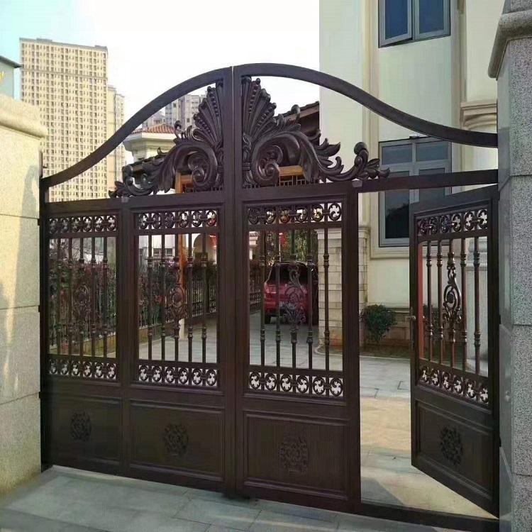 山东铝艺门厂家  铝艺门报价 宇晟铝艺大门