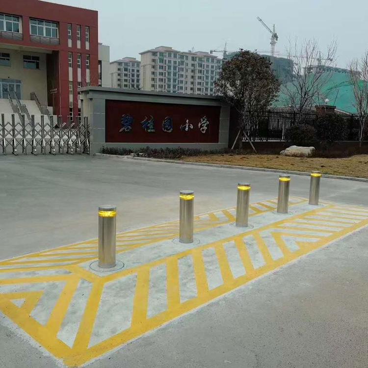 高垒智能 高强度铸铝升降柱 防撞柱