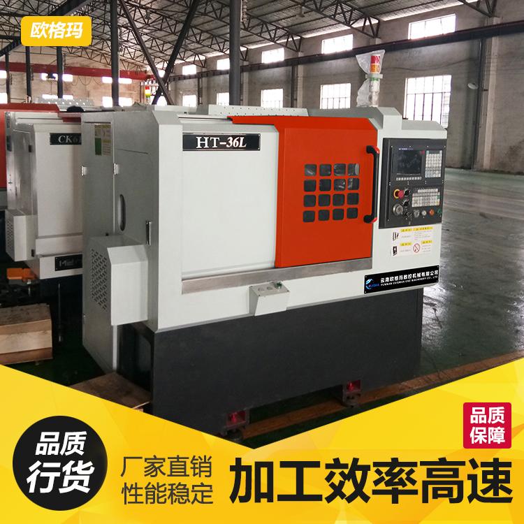 供应斜床身数控车床HT-36L斜轨车床cnc仪表数控机床