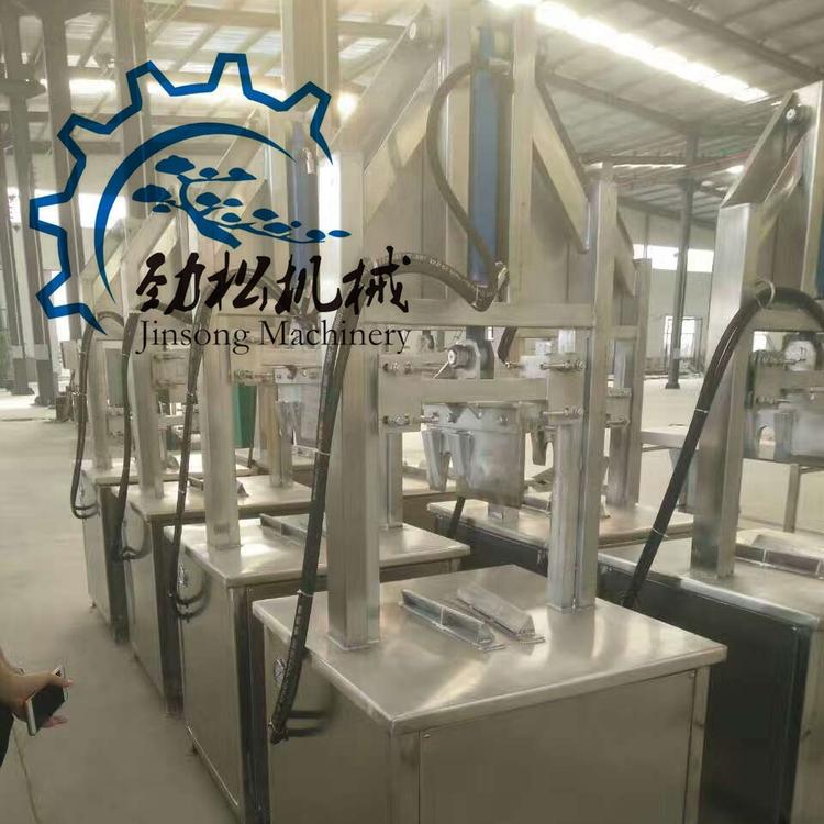 留脑式猪头牛头羊头劈半设备 诸城市猪头劈半机  价格