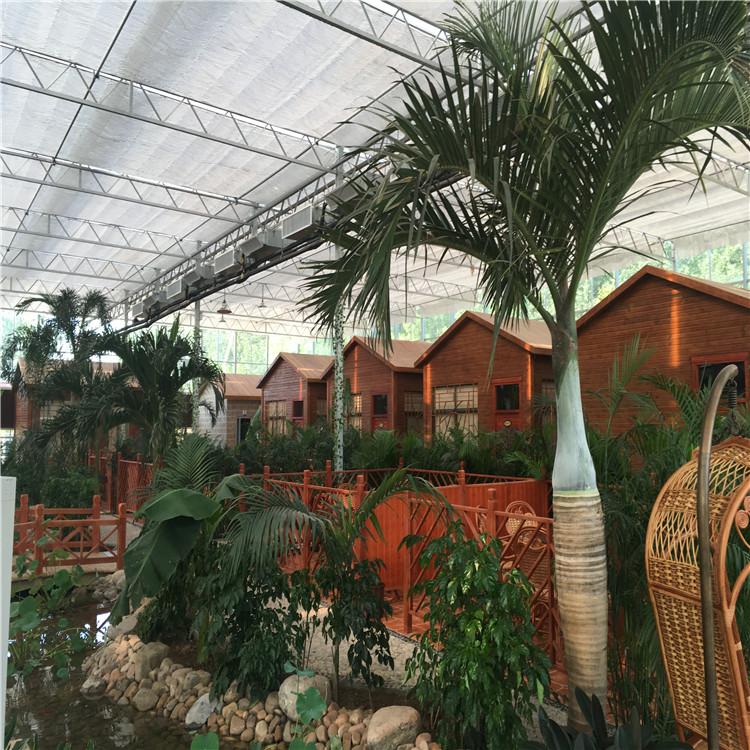 植物流水花园  生态温室餐厅  景观植物生态餐厅报价