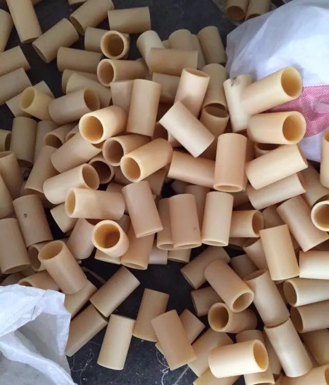 含油尼龙套 高强度尼龙套 翻边欣瑞 尼龙套 带槽尼龙套 各种形状异型尼龙套轴套按图加工