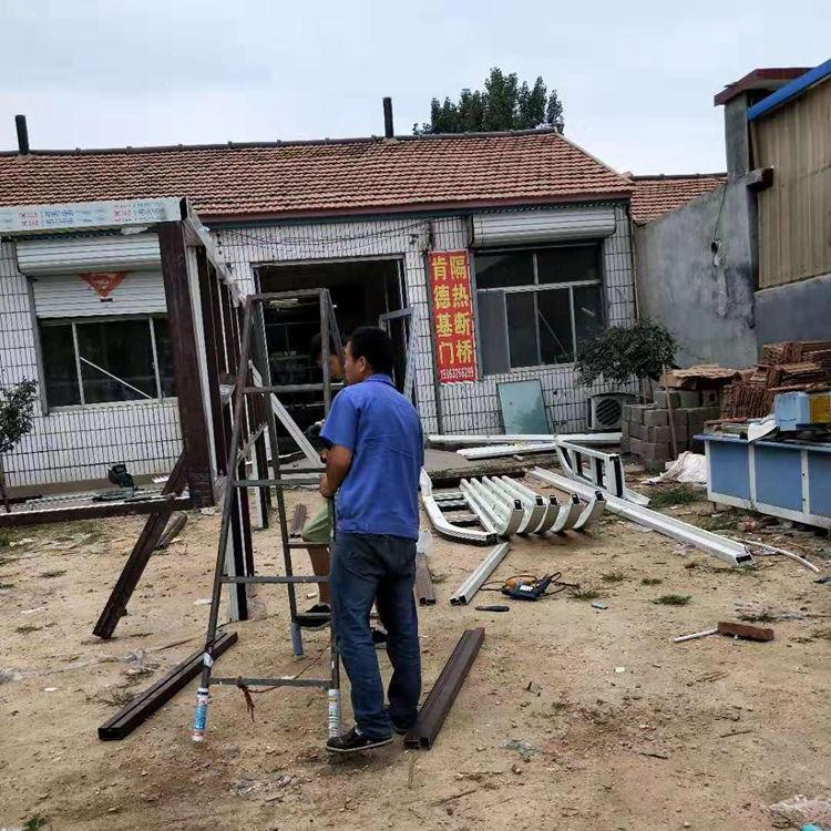 铝艺大门`阳光房 仿铜拉丝肯德基厂家