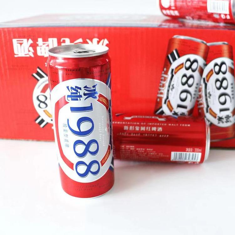 劲派冰纯1988纤体罐啤酒纤体罐又称新锐罐