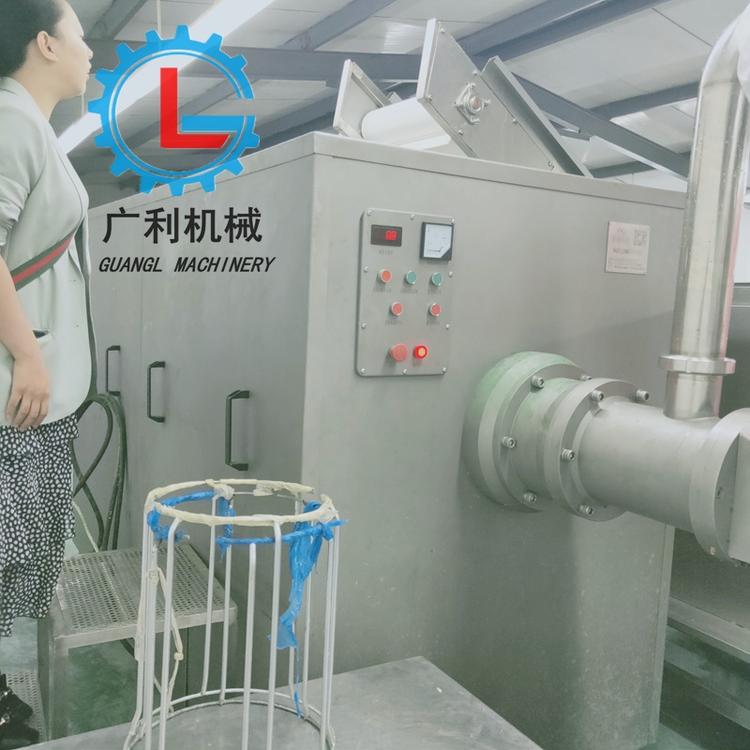 骨肉分离机 骨肉分离机厂家  鸡骨采肉机 大型肉泥加工设备 肉泥加工设备 低温禽类骨肉分离机