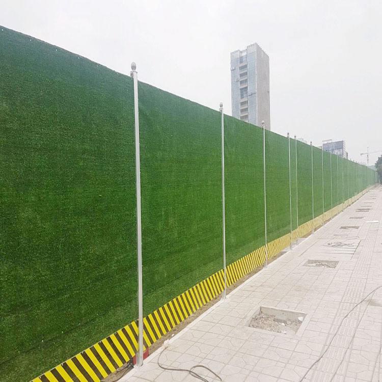 西安市政工程绿色草皮围挡_建筑工地草坪围挡供应_厂家直销