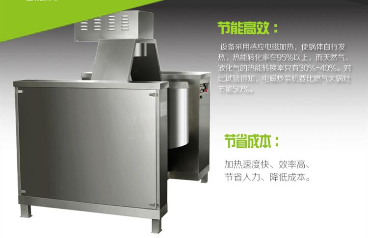 电磁炒药机 专业自动电磁炒药机 中药材炒制加工设备
