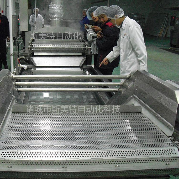 竹笋包巴士杀菌槽 玉米打窝巴士杀菌线 卤制品巴氏杀菌线可定制