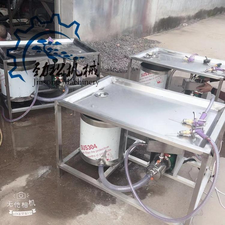 全自动鸡肉盐水注射机  小型牛肉水溶液盐水注射机 手动八针肉类注射机