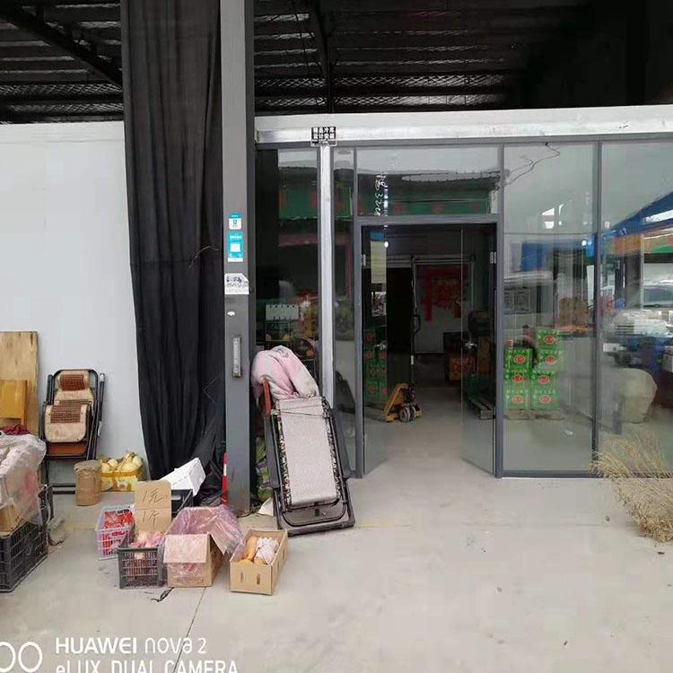 郑州玻璃库安装  郑州水果蔬菜保鲜玻璃库    郑州玻璃库价格
