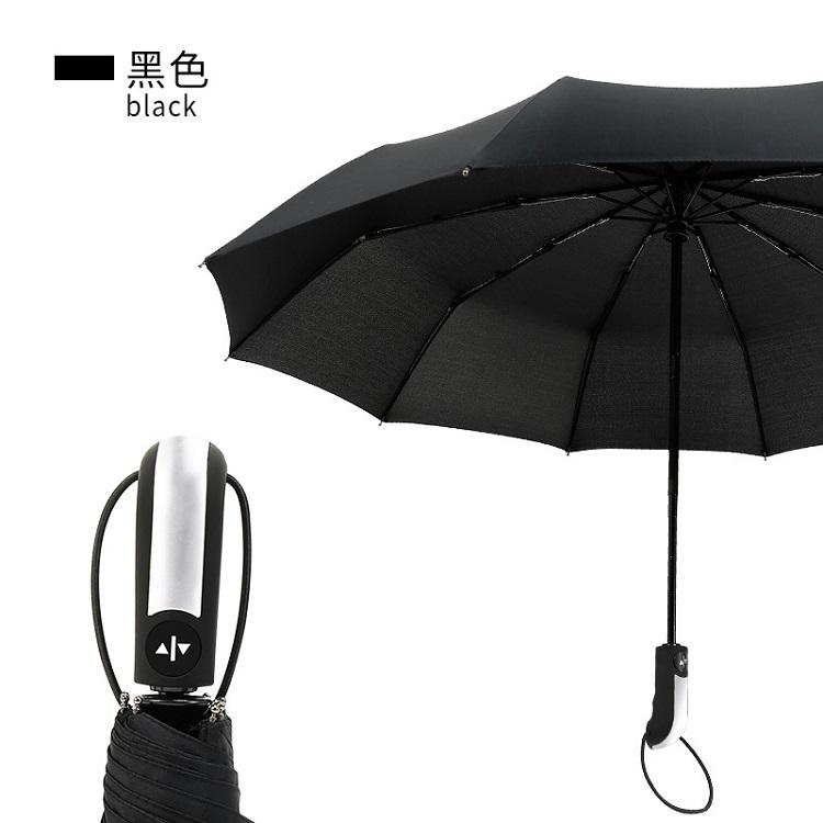 现货供应折叠晴雨三折抗风遮阳伞车用全自动伞量大从优
