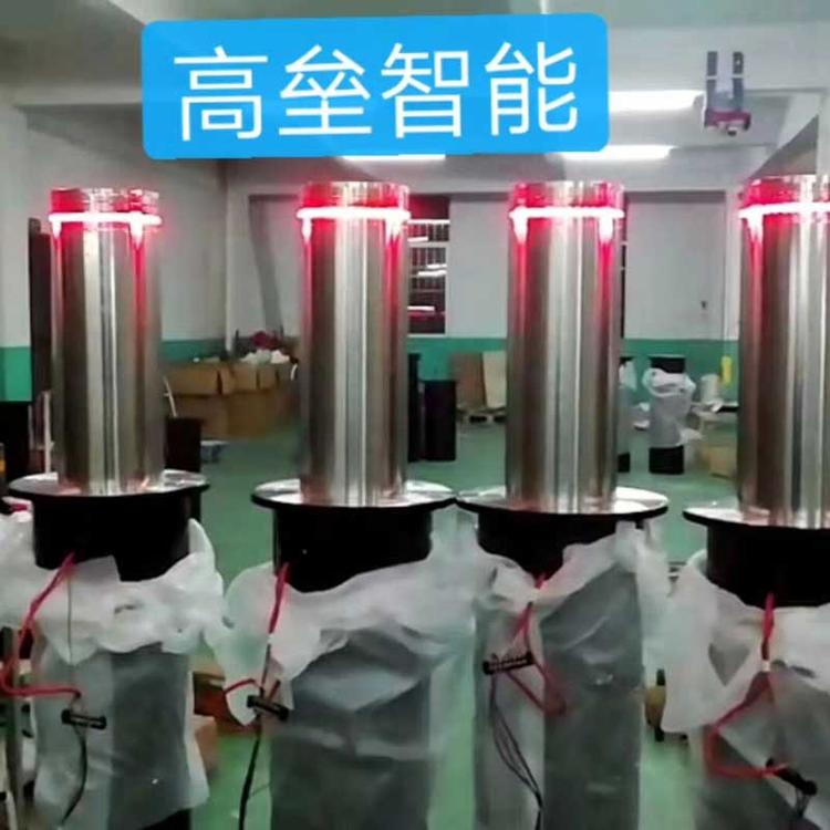 上海高档豪华型升降柱 便捷型防撞柱 半自动小区防撞警示柱