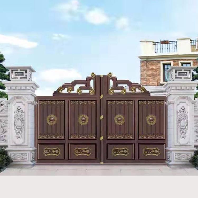 铝艺别墅大门供应 吉嘉铝艺护栏厂家 肯德基门批发价格