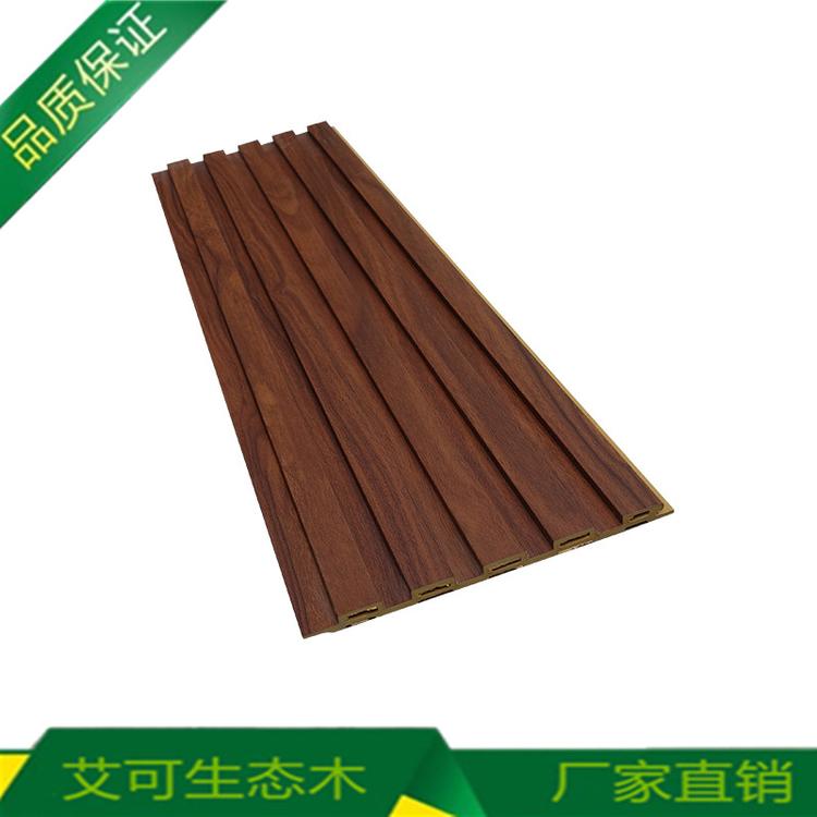 防水防火吊顶板材生态木小长城护墙板厂家直销