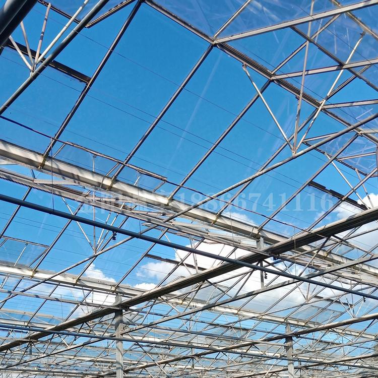四季通用连体大棚火龙果花卉温室大棚过冬保暖温室大棚 钢管连体棚