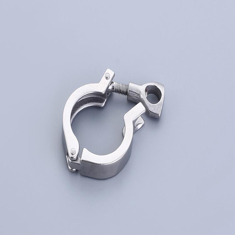 特利卫生级不锈钢卡箍 304不锈钢卡箍接头 无需对孔不锈钢卡箍价格实惠