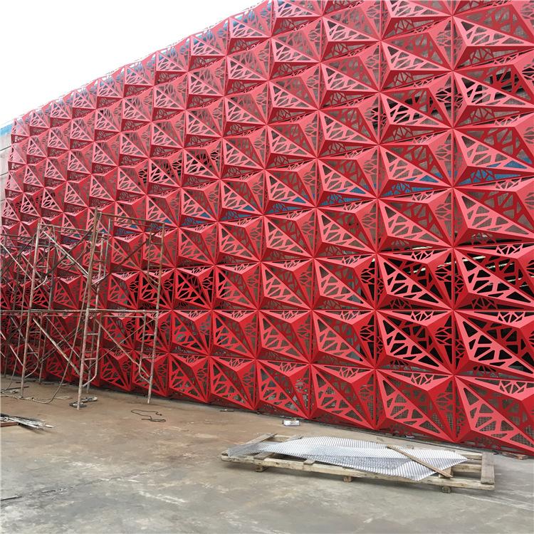 萍乡数控冲孔铝单板  建筑铝板定制