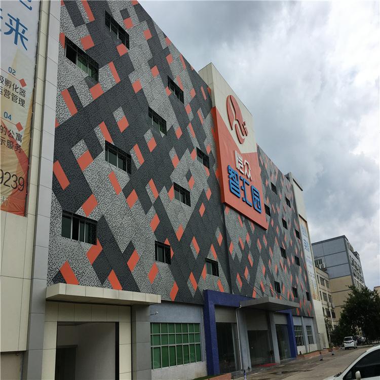 广西幕墙门头造型铝单板 铝合金型材批发