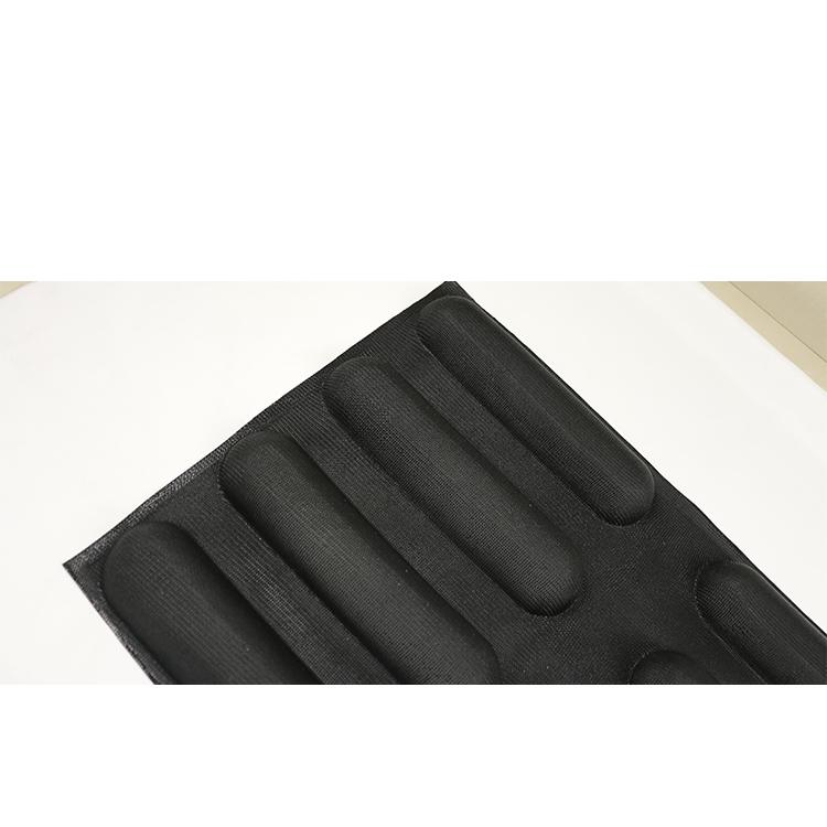 风味面包模具硅胶法棍面包模具不沾透气模具