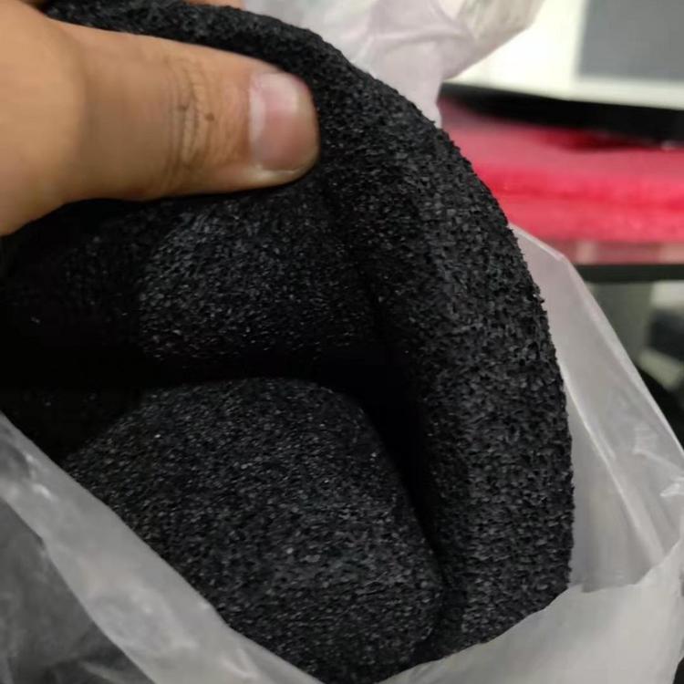 黑色EPDM泡棉单面背胶模切冲型定制加工厂