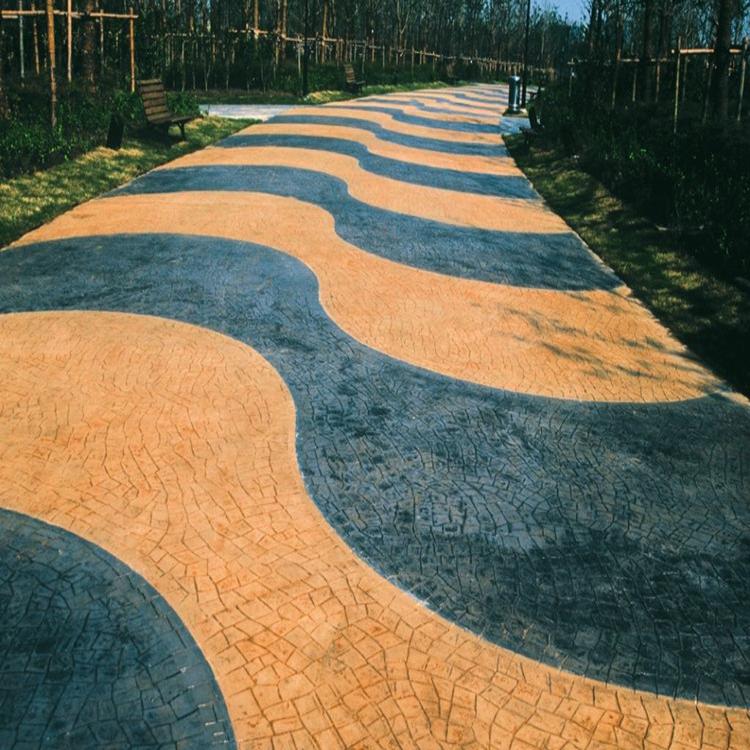 彩色混凝土压模压花地坪强化料 脱膜粉