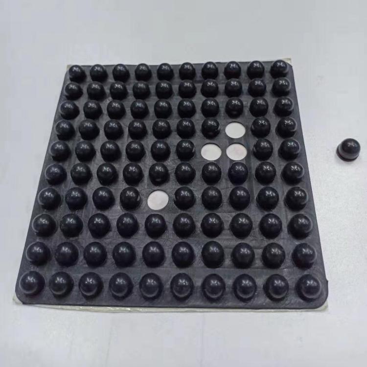 上海硅橡胶垫 硅橡胶贴 防滑硅橡胶冲型模切厂