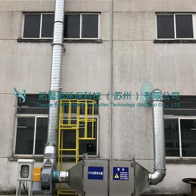 UV紫外线光束照射废气光解光催化氧化设备