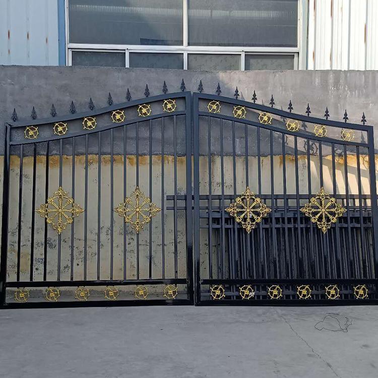工程铁艺大门  景区铁艺大门  学校铁艺大门规范生产厂家