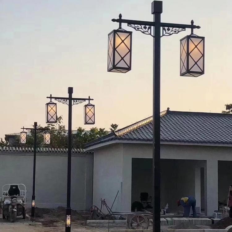 陕西庭院太阳能路灯 庭院景观灯厂家