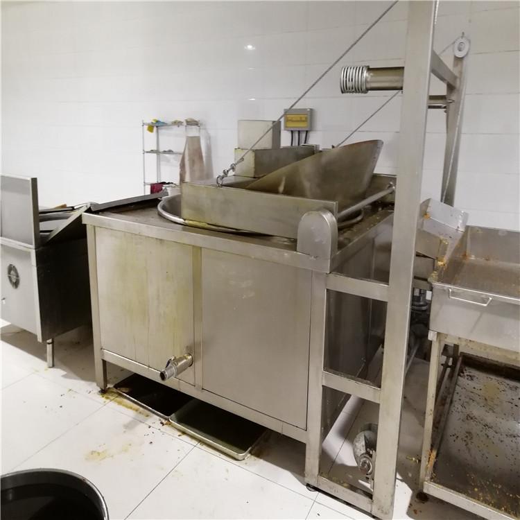鱼豆腐油炸机油炸设备 厂家定制 全自动鱼豆腐油炸单锅