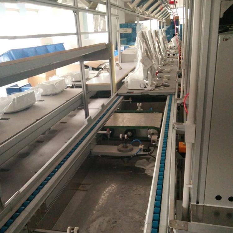 中山五桂山机械设备厂 马桶生产线 非标定制 倍速链生产线 可设计