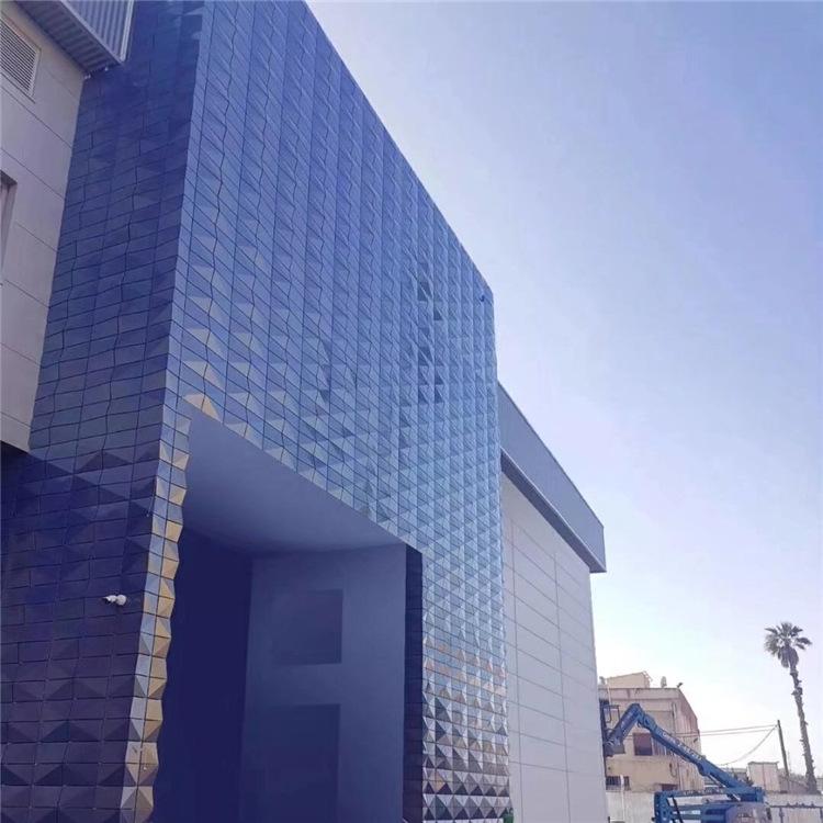 户外铝单板 仿木纹铝单板 定制弧形铝单板