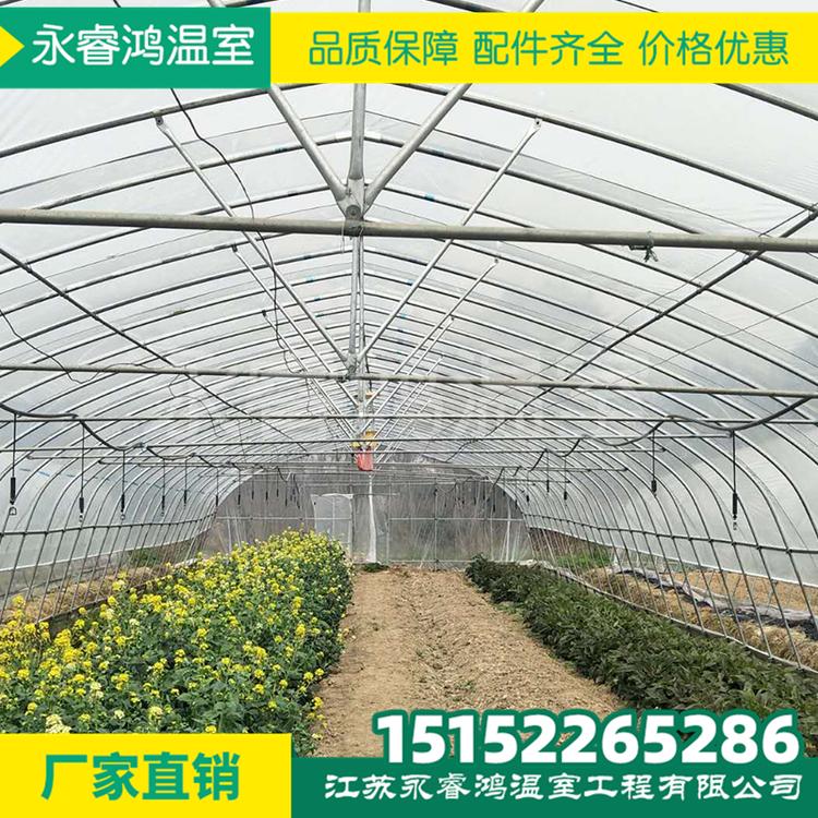 定制花卉大棚养猪养鸡畜牧养殖温室大棚骨架批发农业生态养殖大棚实力厂家