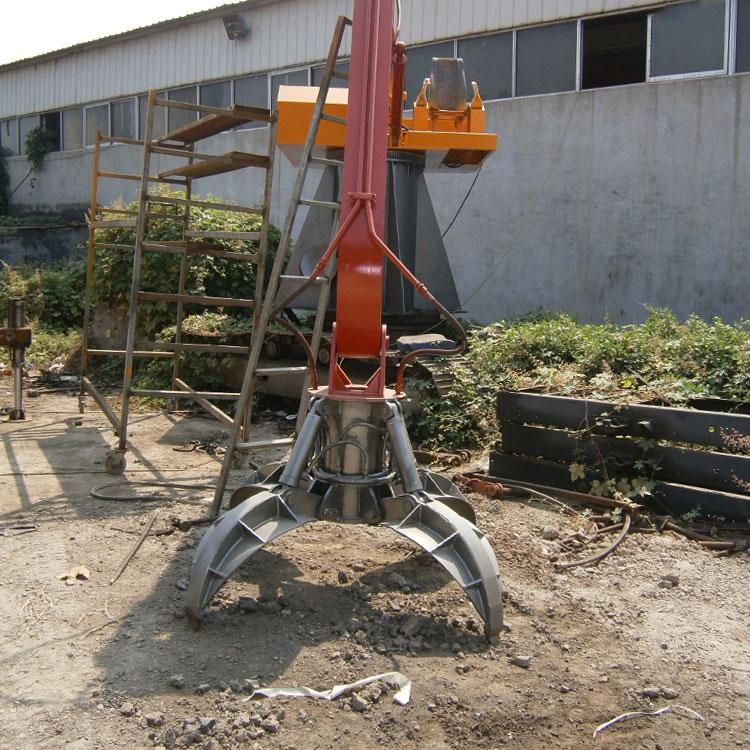 久胜机械JS-2100 挖机机械抓钢机 23机械抓 废旧钢铁回收抓头