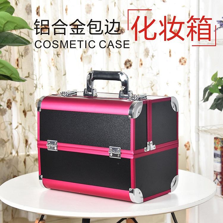 成都专业加工多层折叠化妆箱环保材质