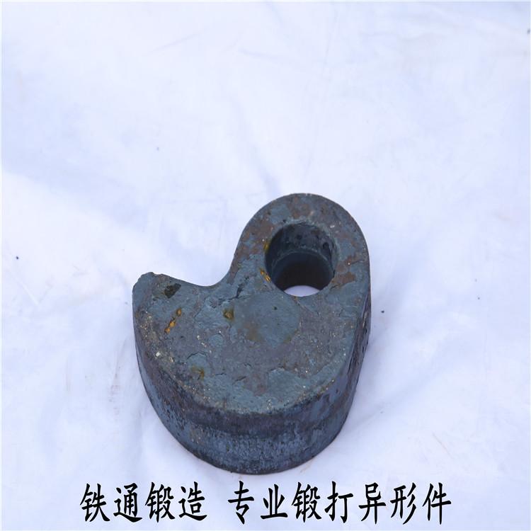 现场锻打铁拐臂  锻造异形件供应 锻造毛坯