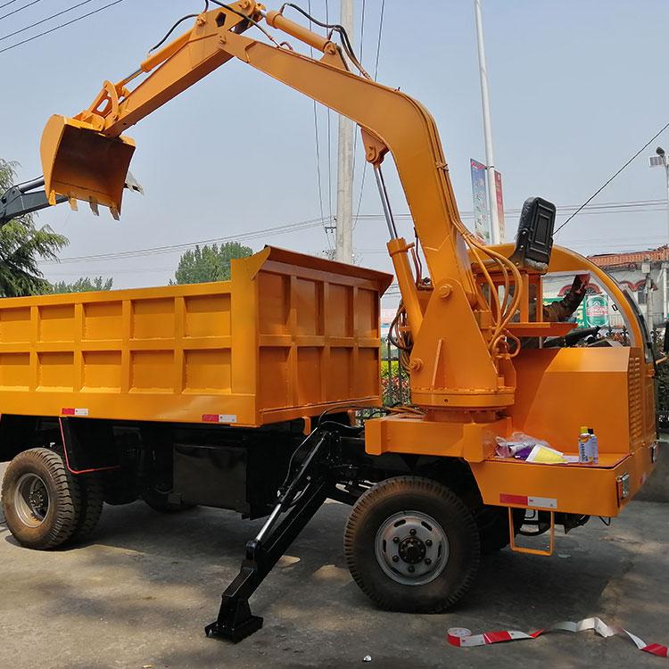 农村用多功能吊挖一体运输车 工程运输车 久胜机械JS-1311