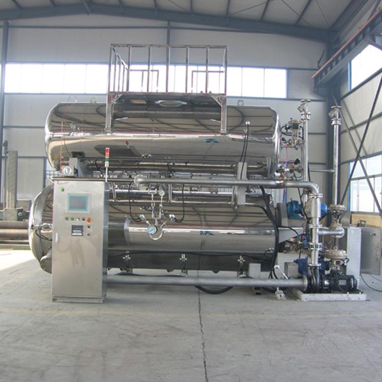 乐创智控牌双层水浴式杀菌锅 牛肉干杀菌锅 素肉豆制品杀菌釜