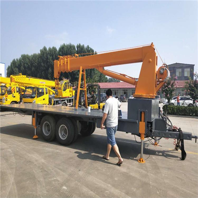 久胜机械JS-1530 拖拉机平板吊 自卸平板吊车 农用专用四轮随车吊