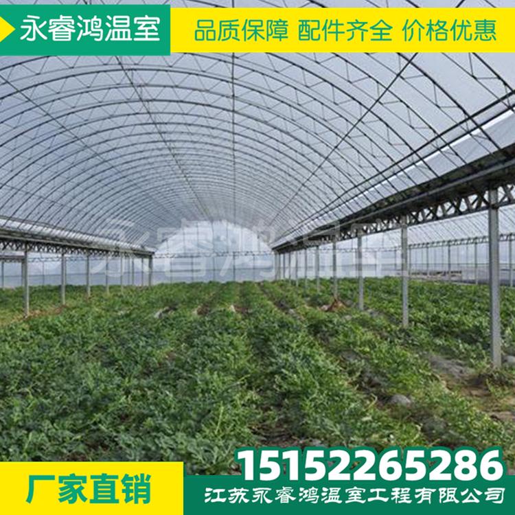镀锌管大棚 连栋大棚 蔬菜种植大棚管钢架 温室大棚工程钢架 连体花房大棚钢架