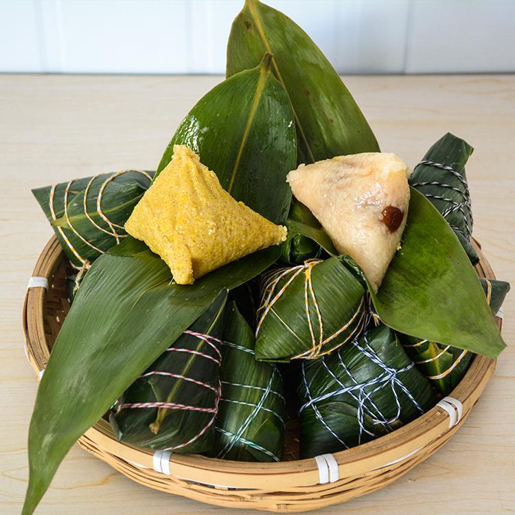 红豆粽批发定制_九牛食品花生粽_燕麦粽型号可定制