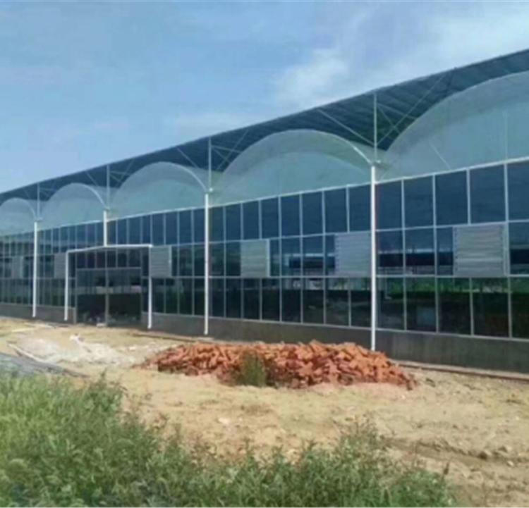 润隆温室  玻璃温室工程  结实耐用的玻璃大棚